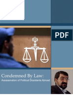 Condemned by Law: Assassination of Political Dissidents Abroad