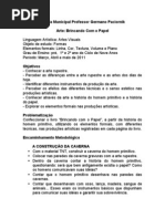 2008 Arte Pré- História Plano de aula  Para o professor