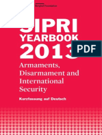 SIPRI Yearbook 2013, Kurzfassung Auf Deutsch