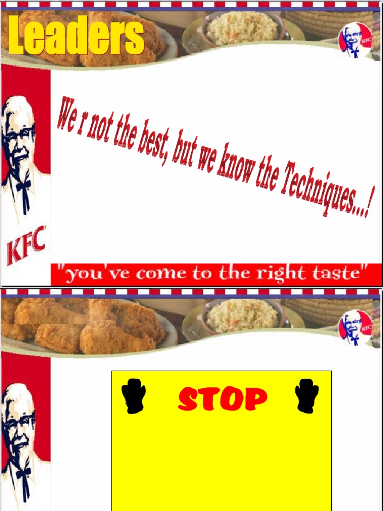 Kfc Presentation Pdf Business Economies
