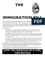 Stop Immigration Bill