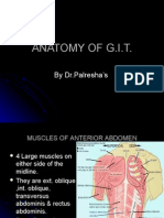 Anatomy of G.I.T
