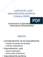 Espondiloartritis Axial y Periferica