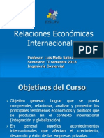 REEEI: Relaciones Económicas Internacionales