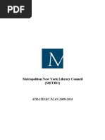 Download METRO Strategic Plan 2009 by Metropolitan New York Library Council METRO SN17780382 doc pdf