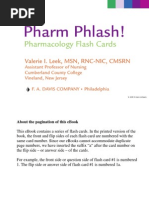 Download Pharm Phlash Pharmacology Flash Cards by noname19191 SN177809880 doc pdf