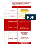 Cronograma Actividades English Dot Works A1 Level 1