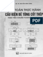 Tinh Toan Thuc Hanh Cau Kien Be Tong Cot Thep TCVN 356-2005 Tap II (2008) - Gs - Ts Nguyen Dinh Cong