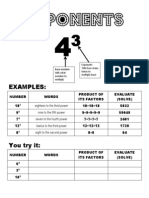 Exponents