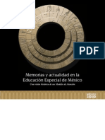 Historia de La Educación Especial en Mexico