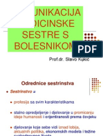 Komunikacija Medicinske Sestre S Bolesnikom