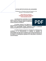 Publicada en El Periódico Oficial Del Estado No. 162 de Fecha 17 de Diciembre de 2003