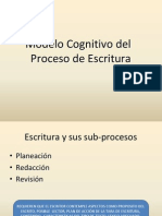 Modelo Cognitivo Del Proceso de Escritura