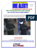 DPD Crime Alert - Robbery of at-Risk-Adult