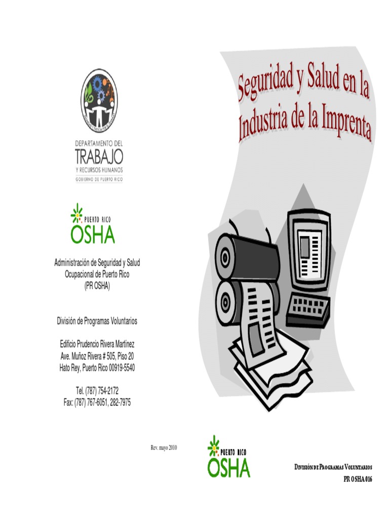 Protocolo de Seguridad PR OSHA | PDF | Administración de Seguridad y ...