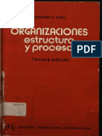 Organizaciones, Estructura y Proceso