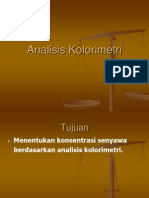 Analisis Kolorimetri