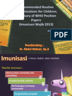 Ppt Imunisasi Dasar Terbaru - Pentavalen