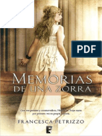 Memorias de Una Zorra - Francesca Petrizzo