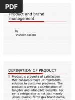 Product and Brand Management