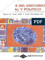 Dijk, Teun Van - Análisis del Discurso Social y Político [pdf]