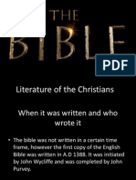 The Bible - Nick Vorce