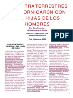 Los Extraterrestres Que Fornicaron Con Las Hjas de Los Hombres