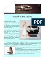 Pedido de Casamento - O Plano