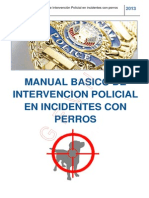 Manual Basico Intervenciones Policiales Perros