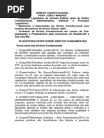 Direito Constitucional- 50 Questoes Cespe