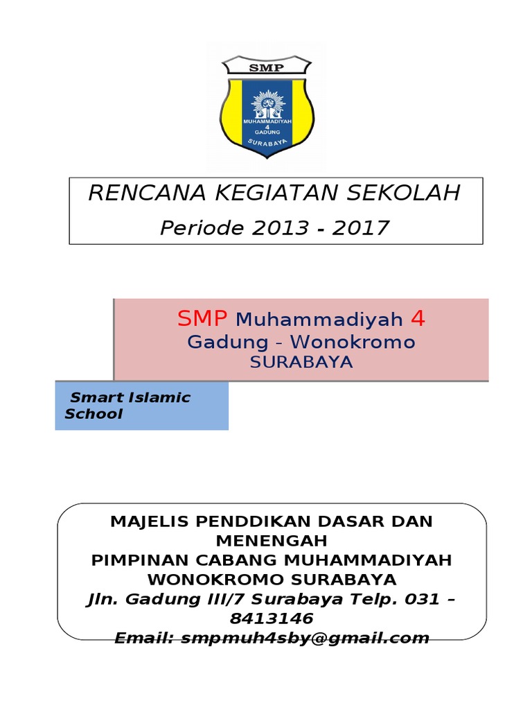 Rks Smp Muhammadiyah 4 Sby