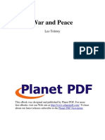 L. Tolstoy, War and Peace PDF