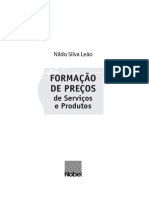 Formação de Preços de Serviços e Produtos