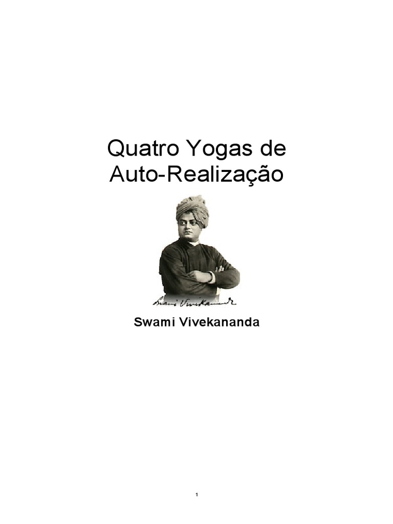 Swami Vivekananda - Quatro Yogas Da Auto-Realização, PDF, Universo