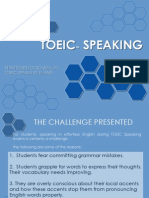 Toeic Speaking Tips