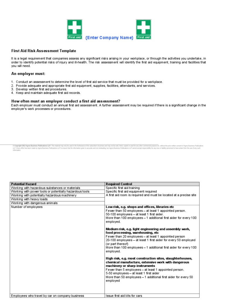 first-aid-risk-assessment-template-pdf-first-aid-limited