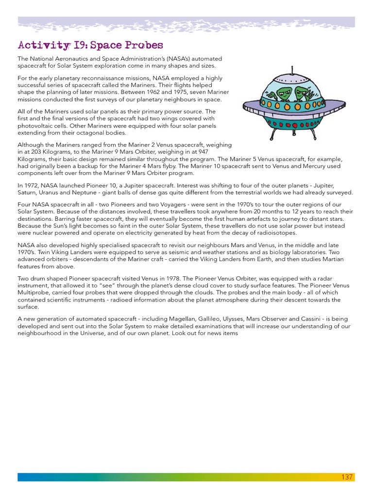ADCBookTelescope137 138 PDF | PDF | Mariner Program | Space Probe