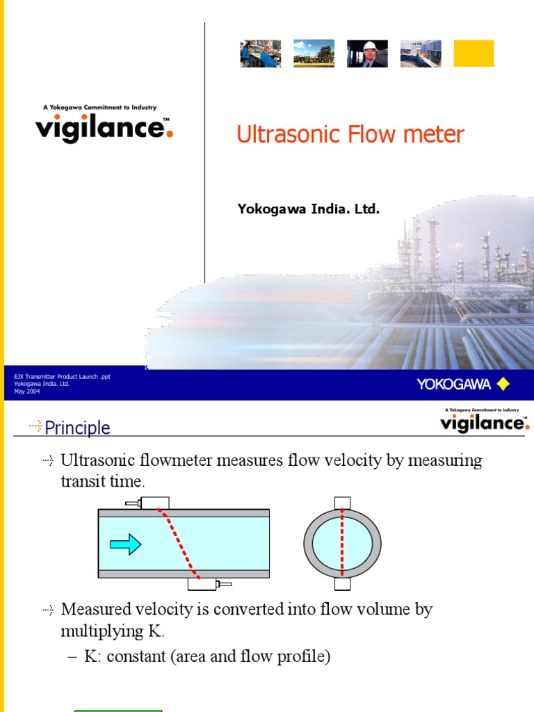 6 Ultrasonic | PDF | Flow Measurement | Chemical Engineering