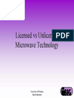 Licensed Vs Unlicensed Microwave Technology
