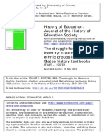 STUART, Foster (2010) - The Struggle For American Identity - Treatment of Ethnic Groups in United States History Textbooks