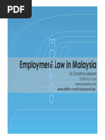 Employment Law in Malaysia Read Only