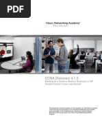 Download CCNA Discovery 4 Working at a Small to Medium Business or ISP Student Lab Manual by daltons_au SN17805407 doc pdf