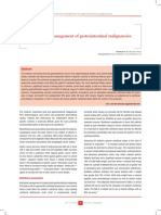 Nutritional Management of Gastrointestinal Malignancies: Invited Communication