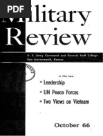 Military Review October 1966