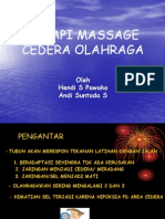 Massage, Terapi Cedera or.