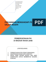 Perjuangan Menghadapi Pergolakan Dalam Negeri