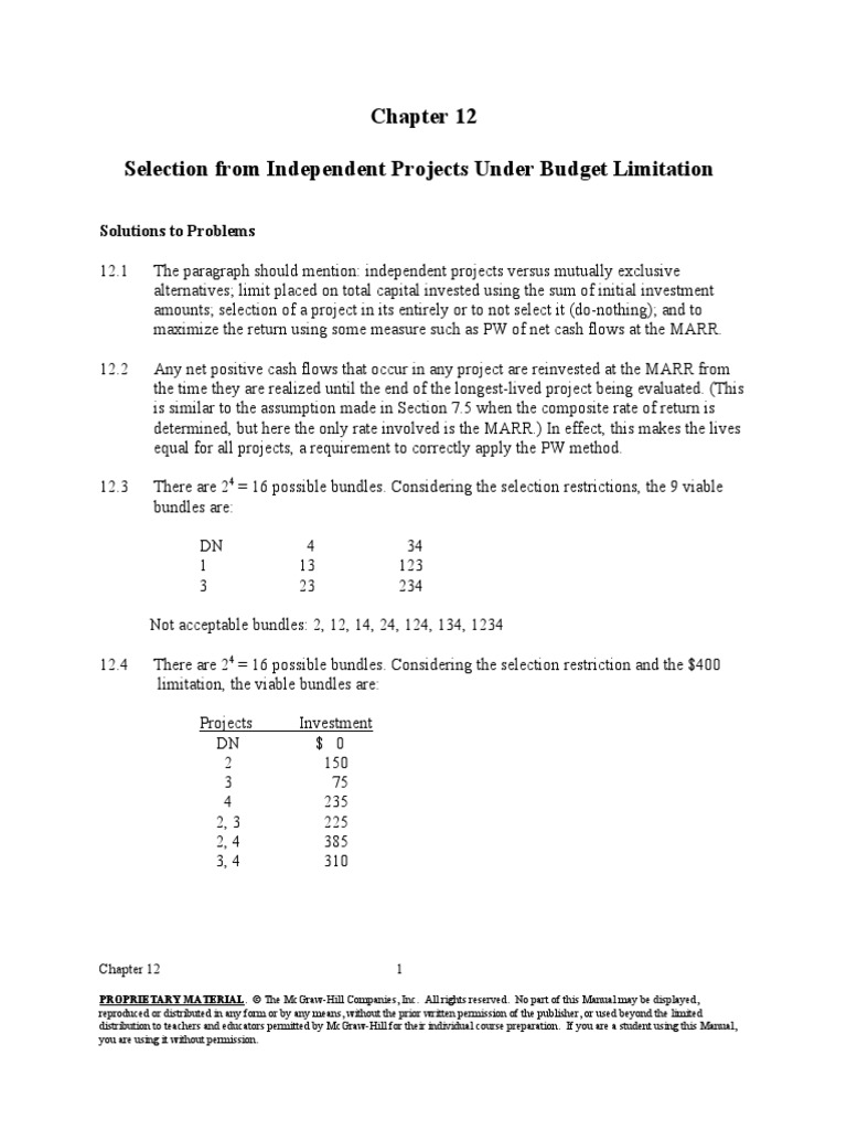 CH 12 Solutions Final | PDF