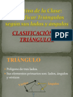 Clasificacion de Triangulos