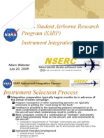 NASA Student Airborne Research Program (SARP) Instrument Integration Session