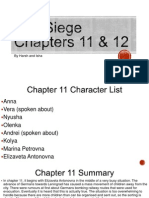 The Siege - Chapters 11 and 12